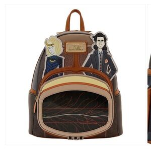 Loungefly - Marvel Loki TVA Multiverse Lenticular Mini Backpack